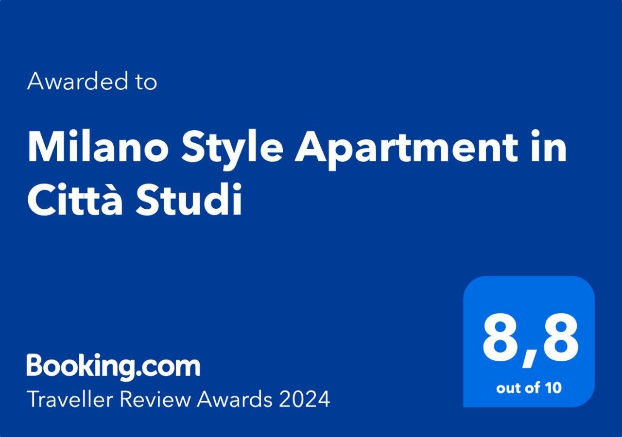 Milano Style Apartment In Citta Studi Buitenkant foto